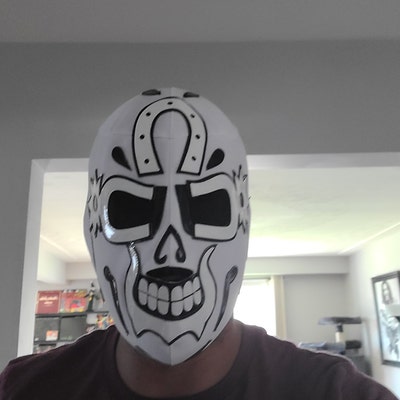 CUATRERO RETRO Style Wrestling Mask Luchador Costume Wrestler Lucha ...