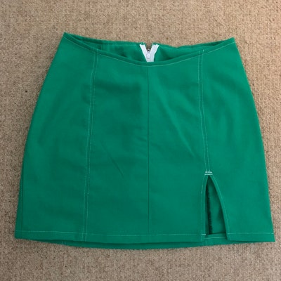 V Waist Mini Skirt Digital PDF Sewing Pattern // US Size 00-14 ...