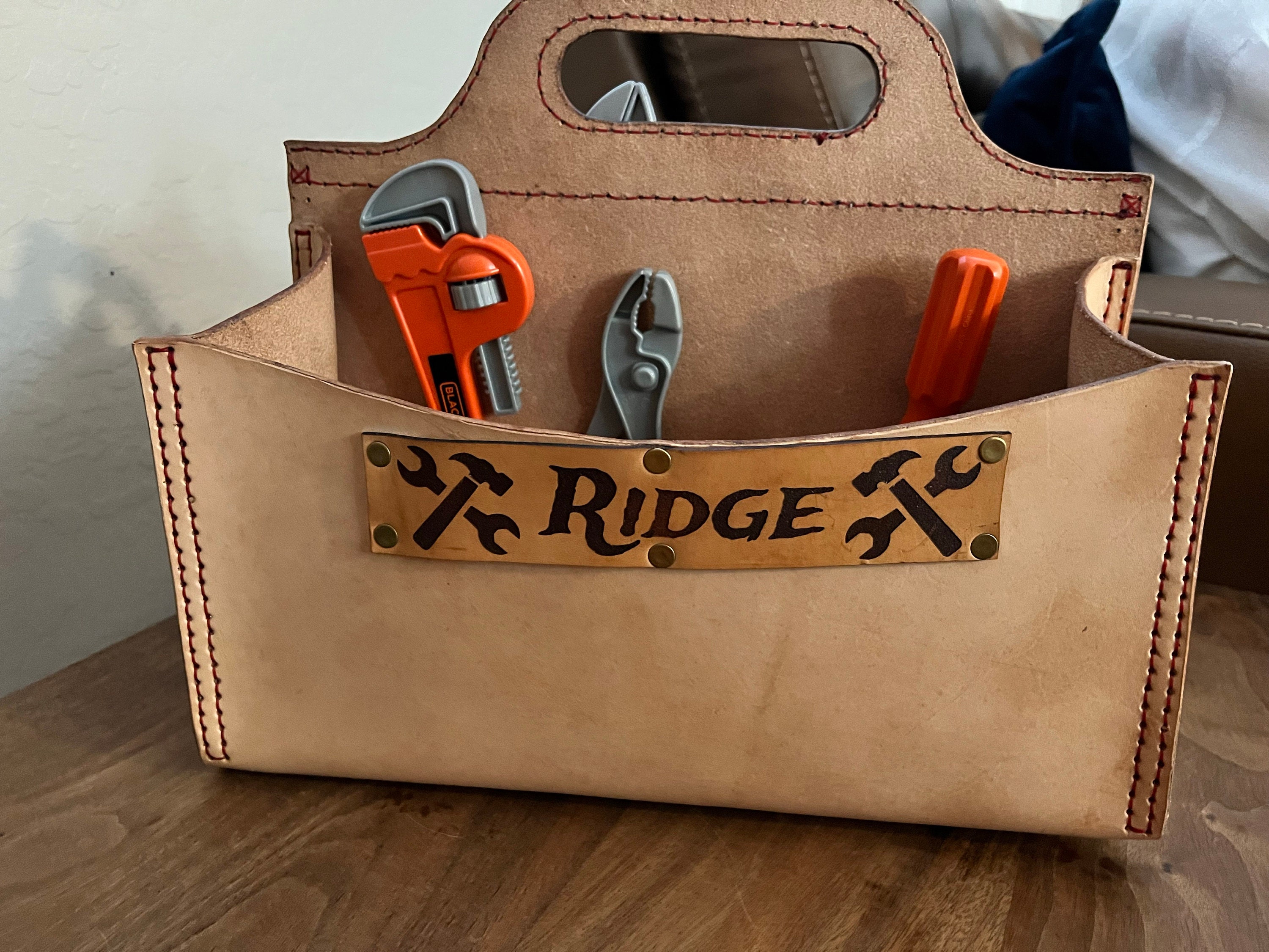 Leather Tool Bag Pattern Pdf Download Leather DIY Tool Bag