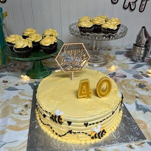 Personalized Gift Box With Raw Honey , Rose Candle, Seed Pack, Honey