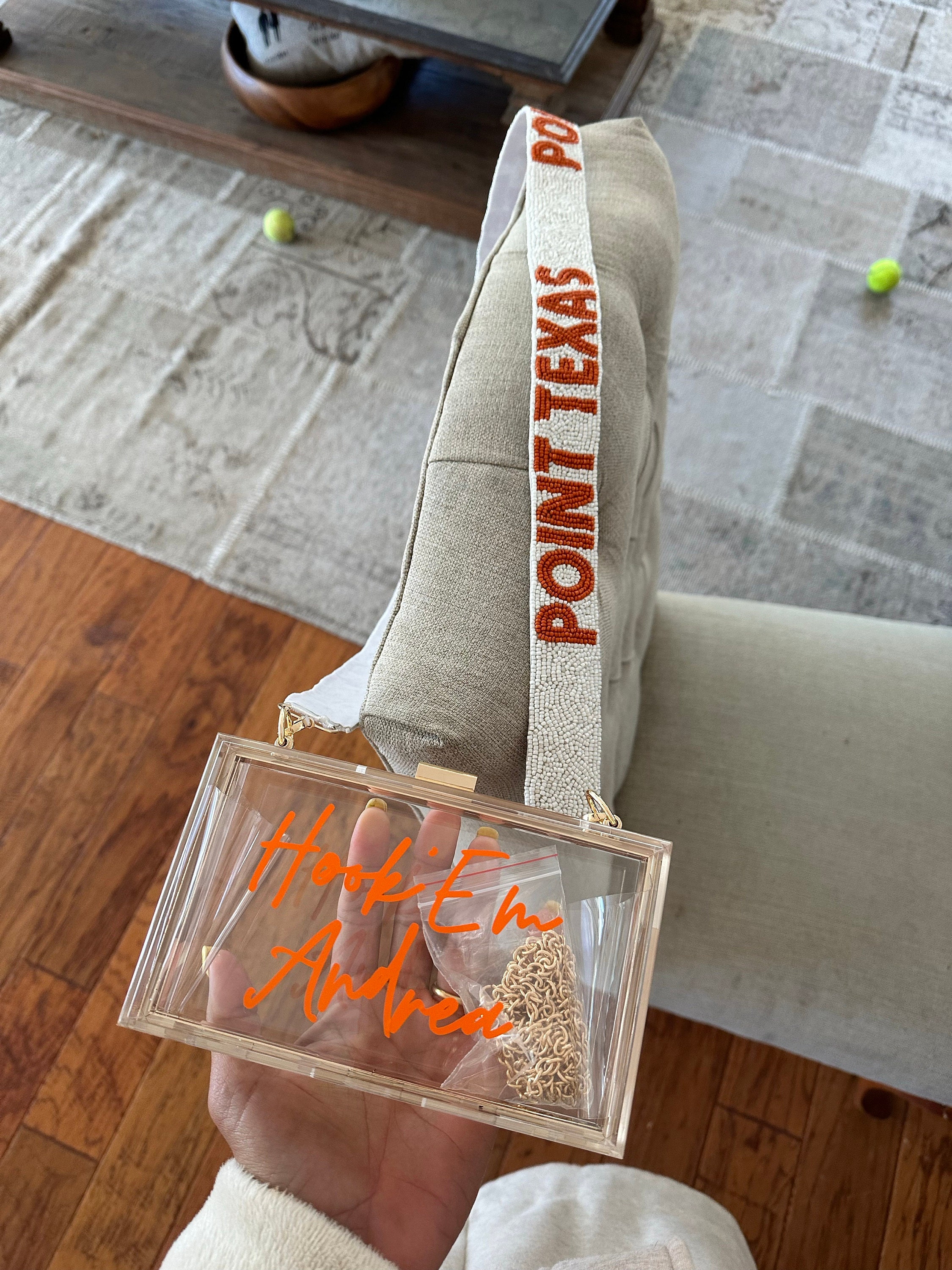 Game Day Purse, Game Day Clear Purse, Game Day Clear Bag, Custom Game Day Acrylic Purse, Game Day Acrylic Bag, Custom Game Day Clear Purse