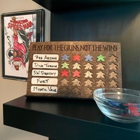 5x5 Game Tracker / Board Game Tracker / Game Challenge Board / Board ...