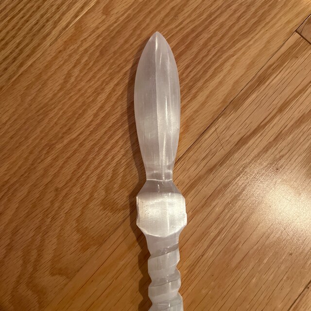 セレナイトダガー（スパイラルハンドル付き）（サイズ7.5～8.5インチ