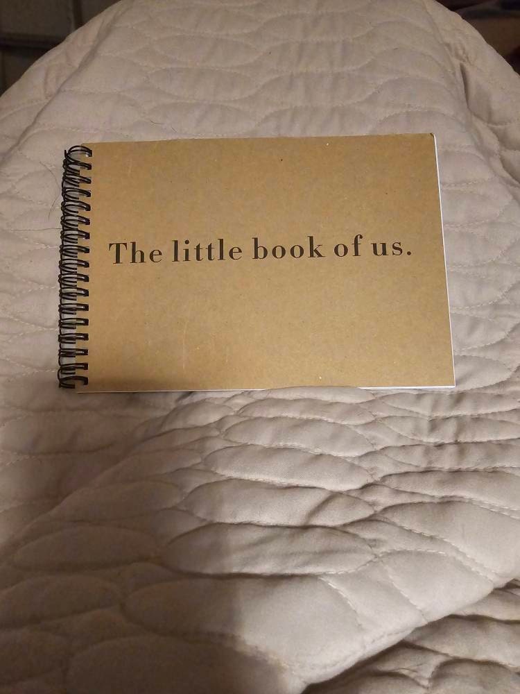 Reasons why I love you, Anniversary gift, boyfriend, husband, wife, partner, gifts for him, love, Our Story Scrapbook, memories journal