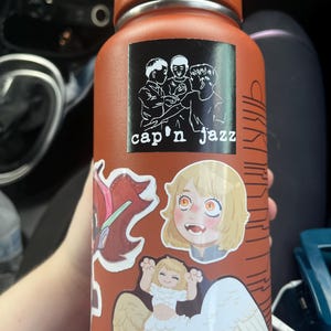 CAP'N JAZZ Sticker 4 X 4