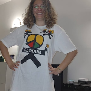 Buy Men Antiwar Michael Jackson Mj Olodum T-Shirt Short Sleeve O-Neck T - Foto 2