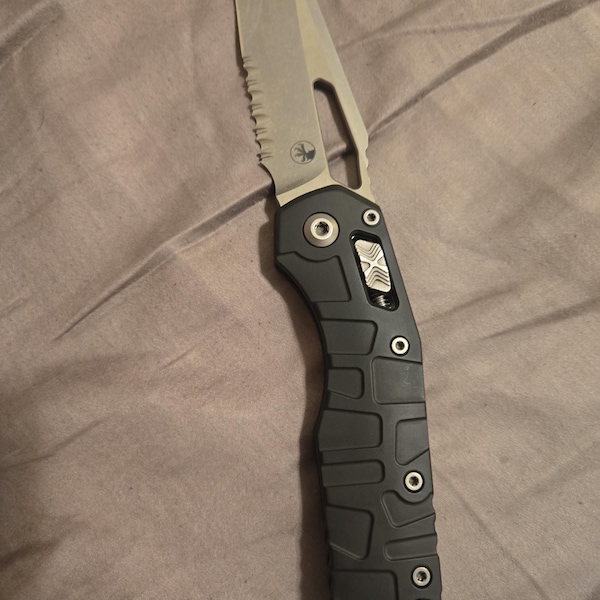 Microtech Stitch Titanium Scales Coated With Cerakote Smoked Bronze - Etsy