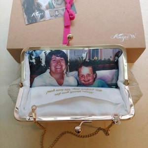 The Original Personalized Photo Wedding Clutches by ANGEEW