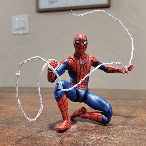 Spiderman Web Effects for 1:12 Scale Action Figures - Etsy 日本