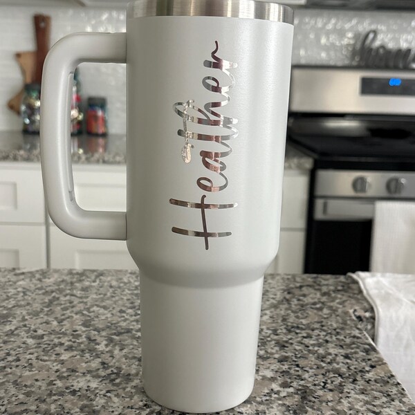 Custom Text Decal Stickers – Personalize Windows, Cups, Laptops & More 4 thumbnail image