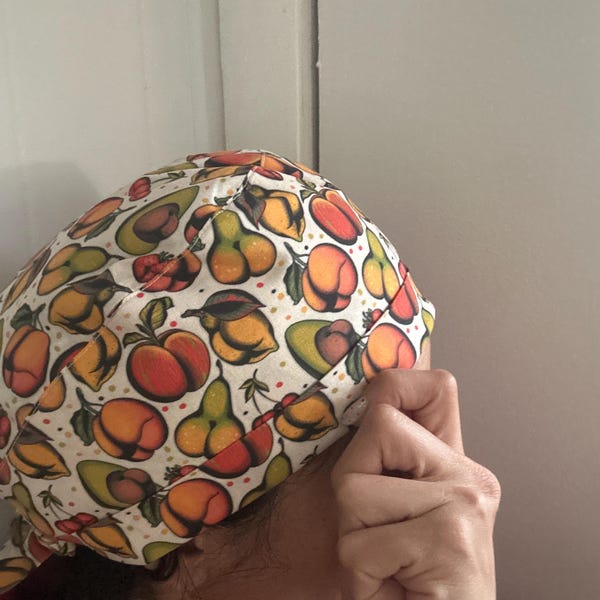 Peachy Butts Organic Cotton Jersey Spa Hair Turban, Head Wrap, Bath