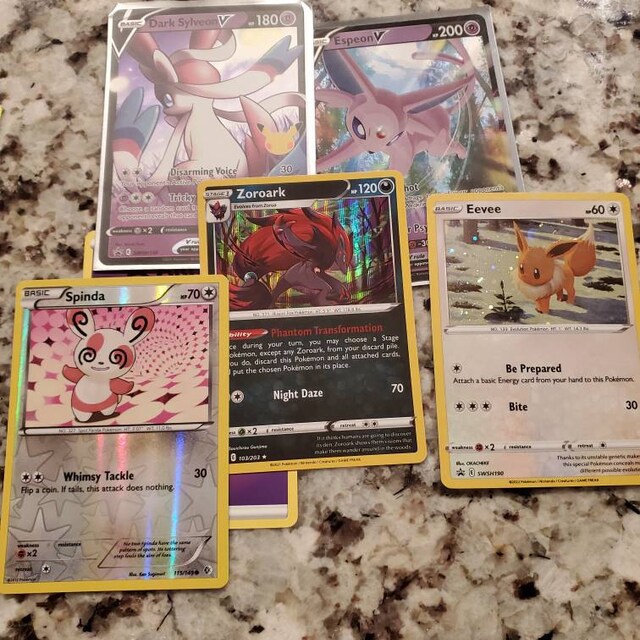 350 Pokemon Card Collection - 5 Ultra Rare Cards! - Etsy