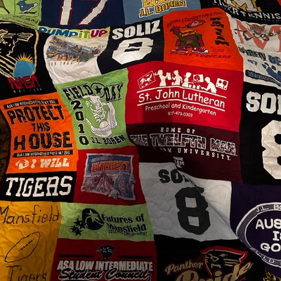 T Shirt Quilt Memory Quilt Deposit Only - Etsy