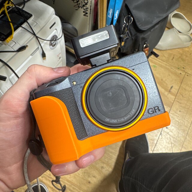 Ricoh GR III GR Iiix Grip With Built-in Apple AirTag Slot | Camera