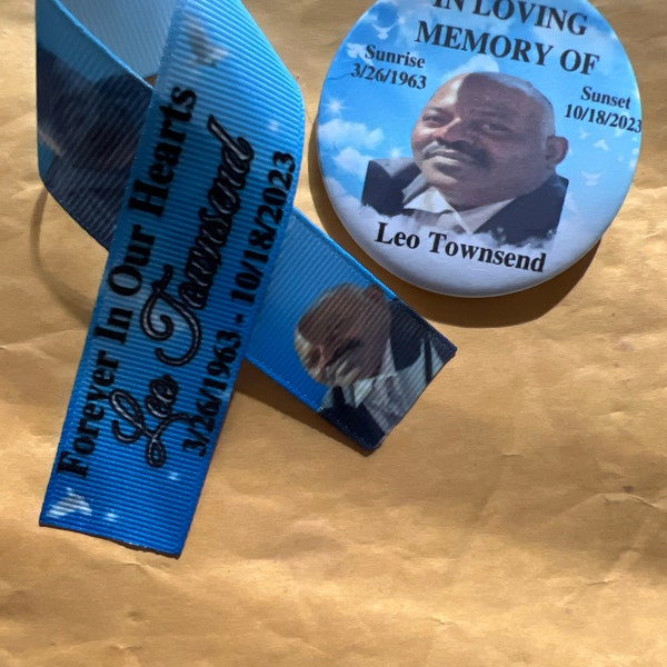 Memorial Ribbon, Personal Memorial Ribbons, Awareness Robbins, Custom ...