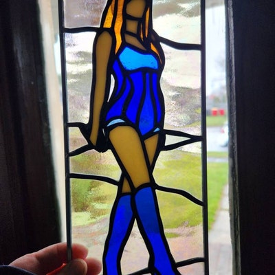 Bald Eagle Sunset Stained Glass Pattern Digital Download Etsy