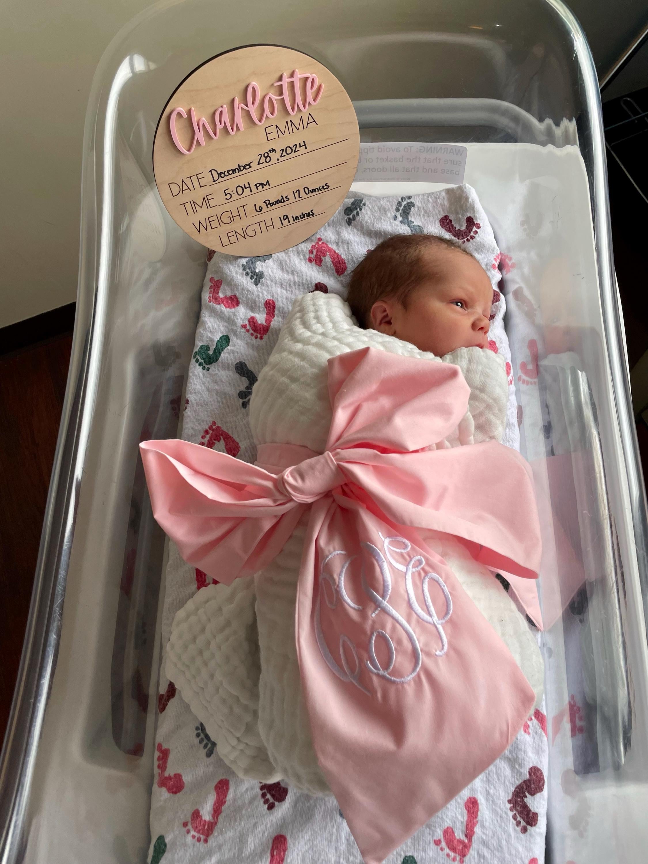 Infant Baby Swaddle Bow