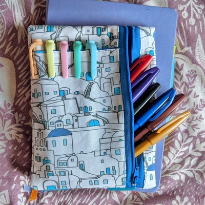Planner Pouch Pattern, Elastic Pencil Case, Journal Pen Pouch PDF ...