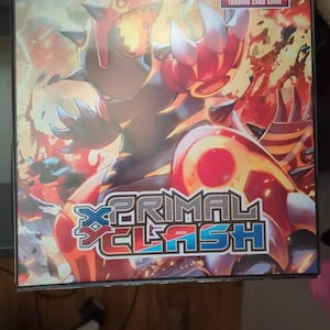 XY Primal Clash Pokémon Binder W/exact Number of Pages for Sets