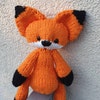 KNIT Pattern-little Knit Fox or Wolf- Circular Knitting Pattern- Knit ...