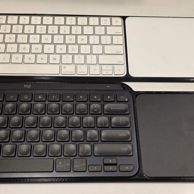 Magic Board for Logitech MX Keys Mini and Apple Magic Trackpad - Etsy