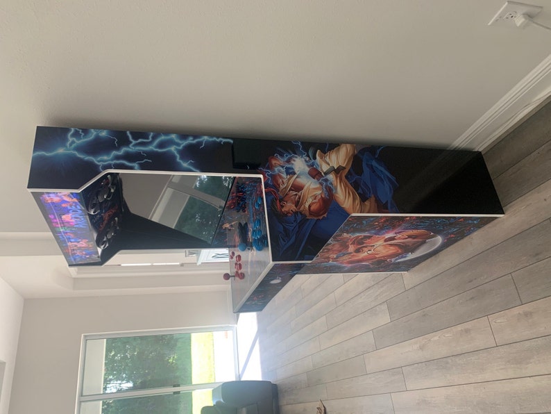 Arcade setup shared by Jessica