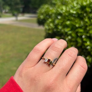 Haley added a photo of their purchase
