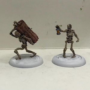 Arcieri Scheletro Per D&D E Onmyoji - Miniature 28mm E 32mm Stampate In 3D - Foto 3