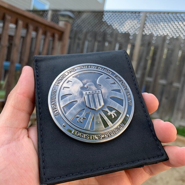 Agents of Shield Badge - Made From Metal! - Etsy