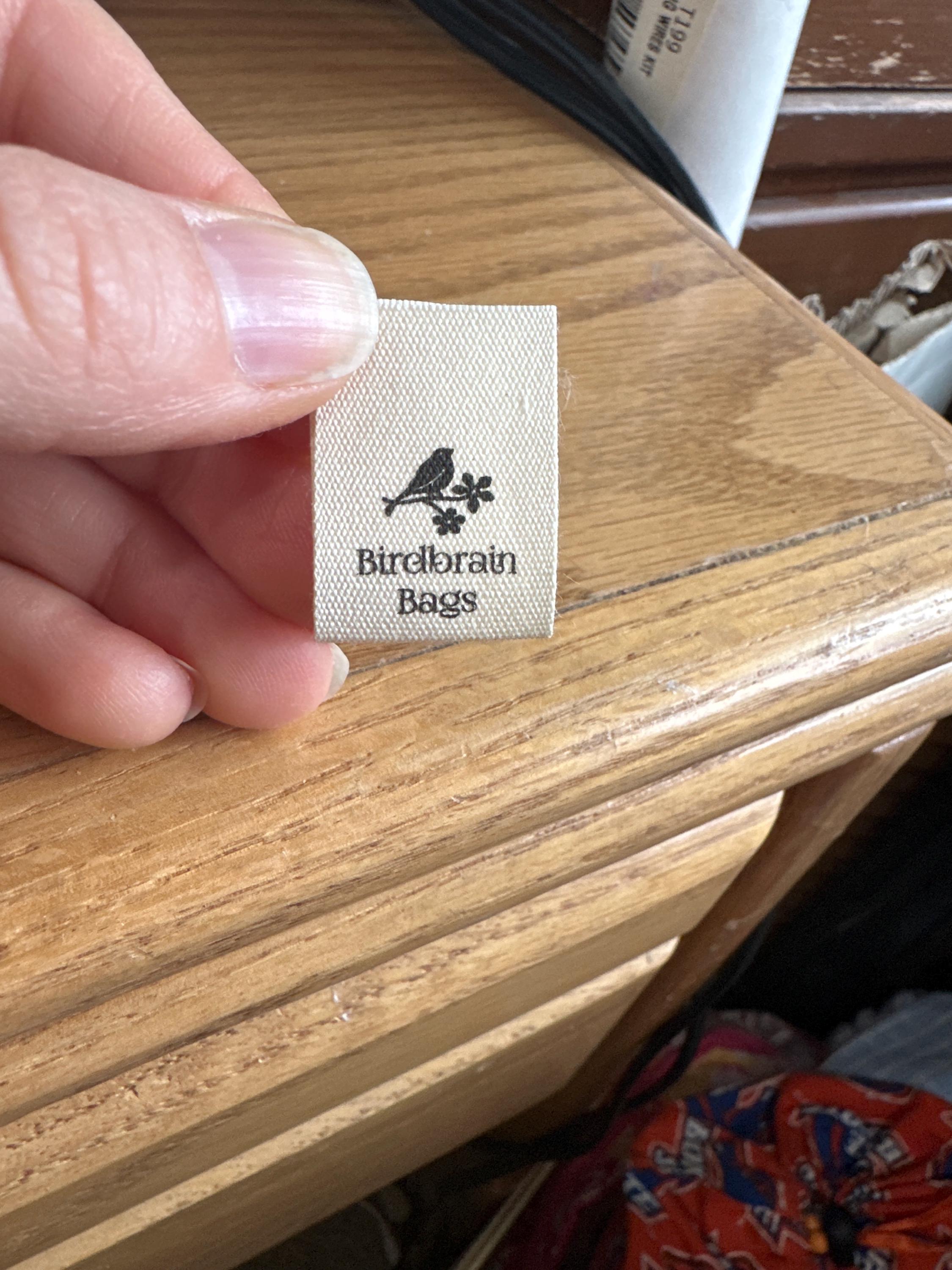 20*60 mm Baumwolle mit Logo oder Text Nähzubehör Label,Anhänger für Stricksachen,Personalisiert,Handgemachtes Label,Geschenkanhänger