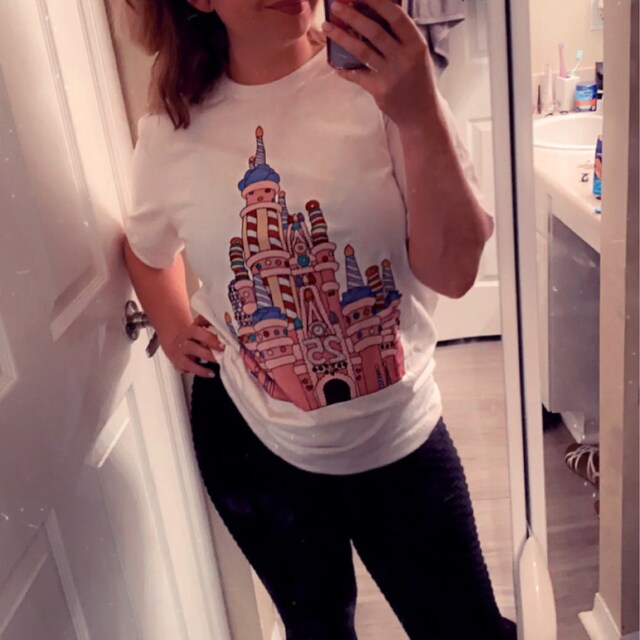 Walt Disney World 25th Anniversary Cake Unisex T-shirt