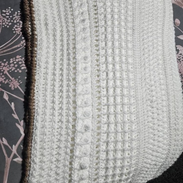 Easy Crochet Blanket Pattern: Modern Throw, 9 Sizes (video Tutorial ...
