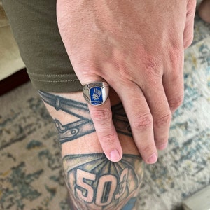 Mens Army Military Police Ring - Etsy