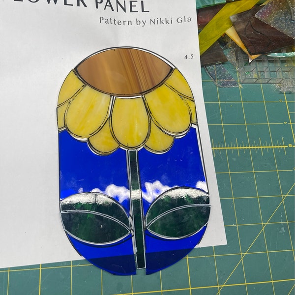 Snowflake PATTERN Commercial Pattern Stained Glass Pattern Digital ...