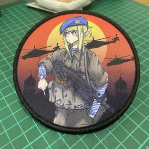 ロシア空挺部隊、ソビエトVDV女性ピンナップ士気パッチ - Etsy 日本
