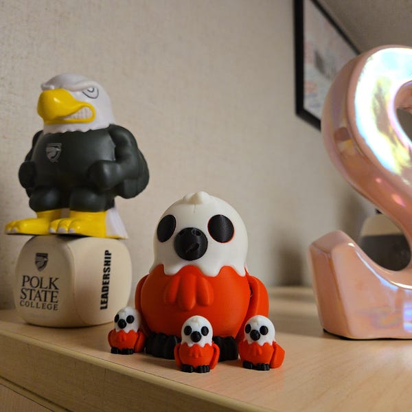 Mini Articulated Ladybug Toy - Tiny 3D Printed Poseable Insect - Cute ...