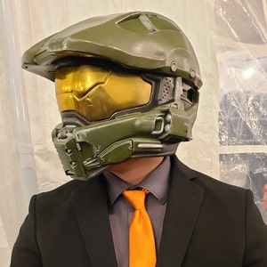 Halo Master Chief Helmet Wearable Full Size Halo Armor Spartan | Etsy