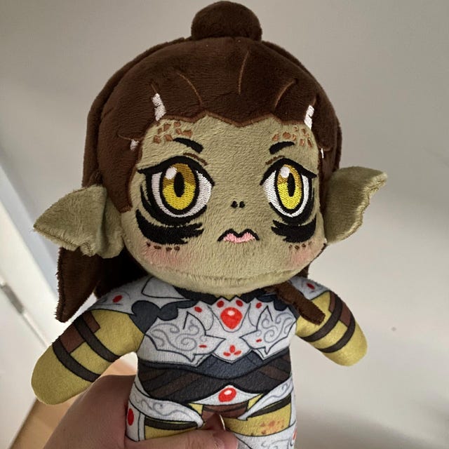 Baldur's Gate 3 Plush Astarion Gale Lae'zel Wyll Karlach