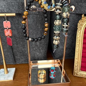 Kit De Fabrication De Bijoux En Bois De Haute Qualité, Présentoir De Bracelets, Support De Bagues, Boucles D'oreilles, Vitrine, Accessoires De Bijouterie