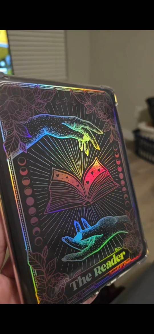 The Reader Tarot Card Kindle Paperwhite Clear Case Insert