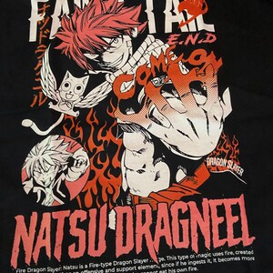 ☘︎ natsuiro Fairy Tail Natsu Dragneel Shirt, Gray Fullbuster, Gajeel