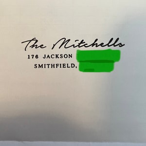 Self-inking Return Address Stamp Custom Stamp Personalized - Etsy