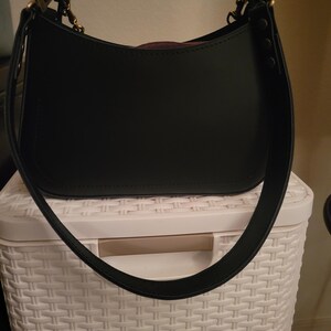 ショルダーバッグ・ポシェット SOMEWHERE BUTTER. baguette bag matt black baguette bag - matt black - SOMEWHERE BUTTER | 60% - Asian