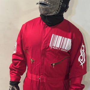 slipknot 500着限定　ジャンプスーツ slipknot ジャンプスーツ #4 スリップノット ツナギ 衣装 | BF