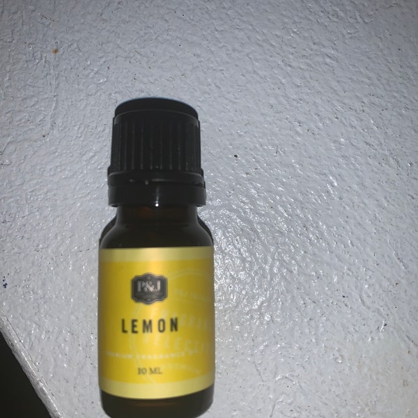 Lemon Fragrance Oil - Premium Grade Scented Oil - 10ml - Etsy