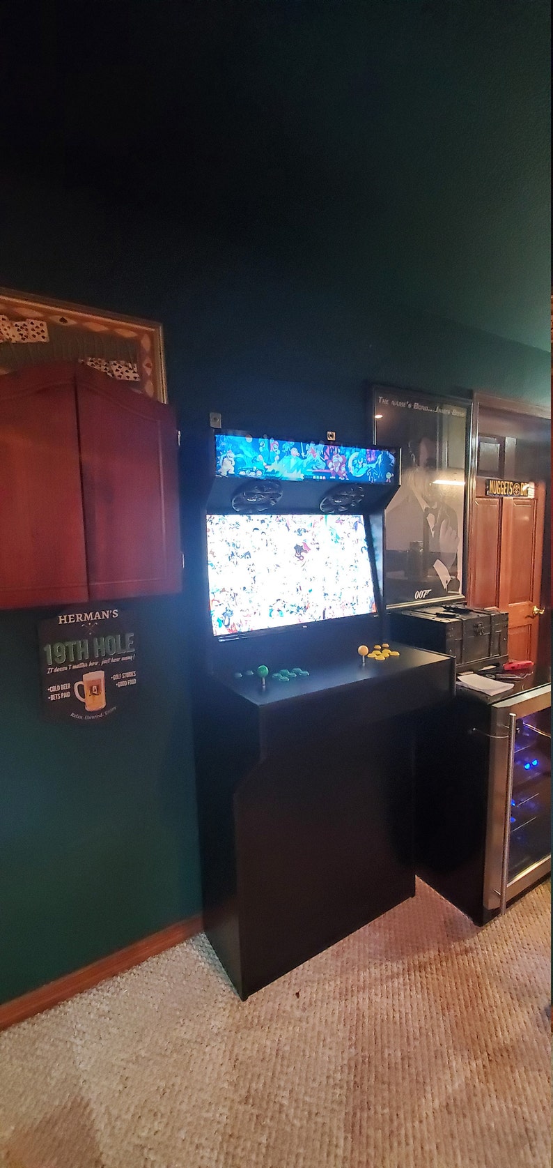 Arcade setup shared by Herman