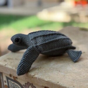 Leatherback Sea Turtle Crochet Pattern - PDF File - Etsy