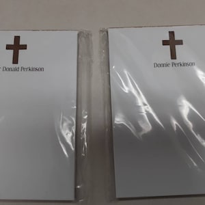 Personalized Notepad Pink Tower Notepad Stationery Gift - Etsy