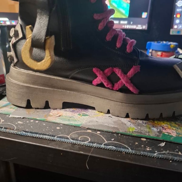 Jinx Boot Armor Pattern Pack for Jinx Arcane Cosplay - Etsy