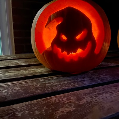 10 Printable Jack-o-lantern Pumpkin Carving Patterns for Halloween - Etsy